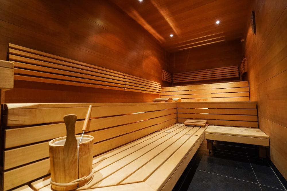 Pose de sauna près de Lozère